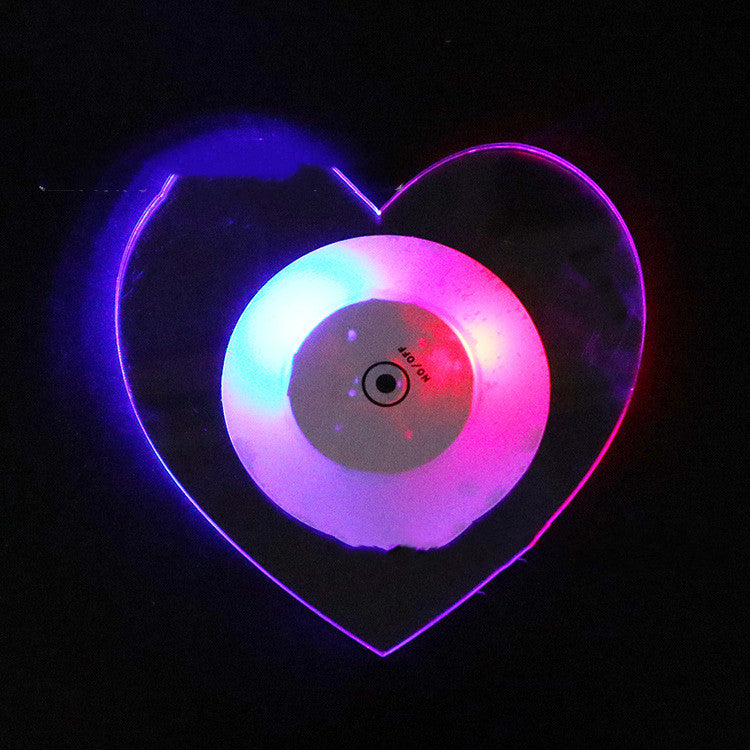 Crystal LED Glow Coaster – Light Up Drink Pad for Bar, Party, and Home Table Decor
