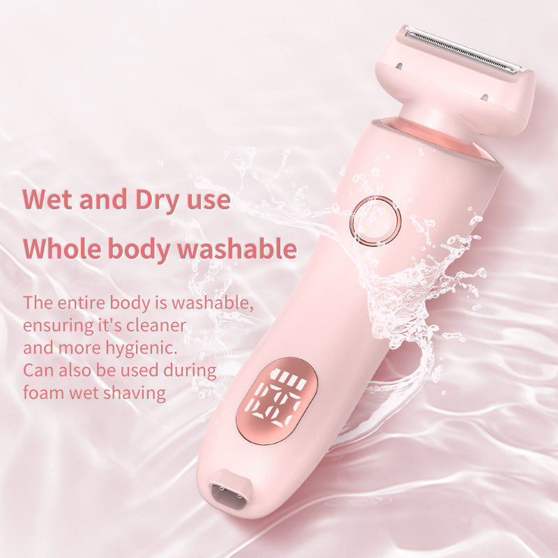 All-in-One Hair Removal Solution – 2-in-1 Epilator & Electric Razor for Women