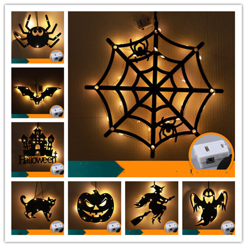Spooky Spider LED Light for Halloween Party Fun
