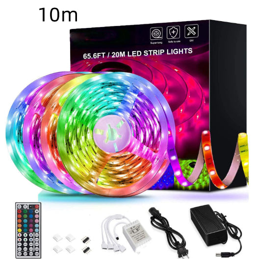 Flexible RGB LED Strip Lights 5M – Color Changing Lights for TV, PC & Room Decor