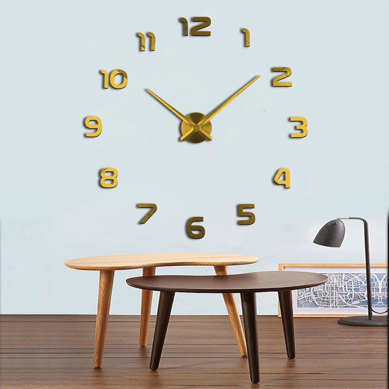 Living Room Acrylic Wall Clock – perfect for modern home décor
