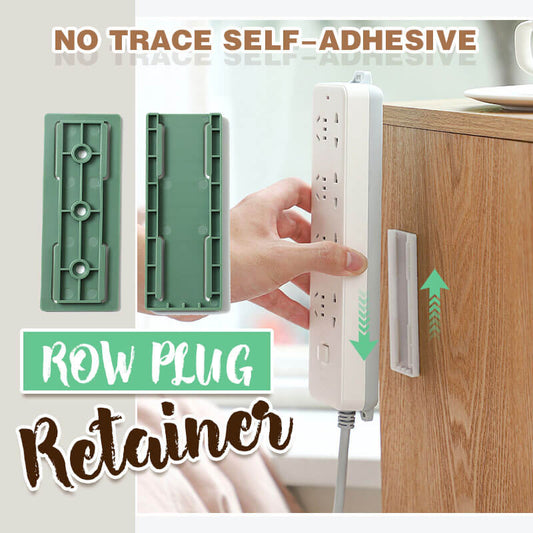 Self Adhesive Power Strip Holder – Wall Socket Organizer Cable Management Storage Rack