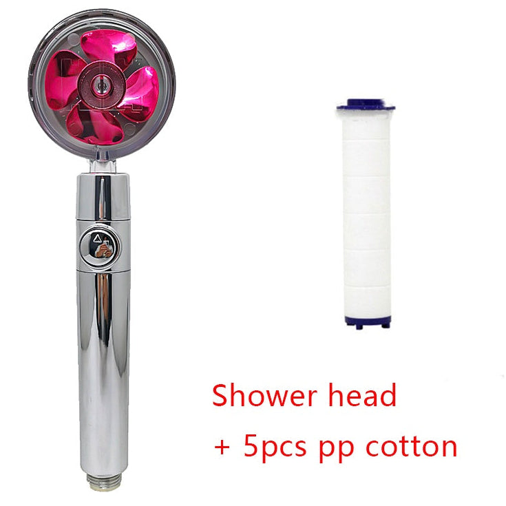Luxury Rotating Shower Head – High Pressure, Water-Saving, Bathroom Upgrade