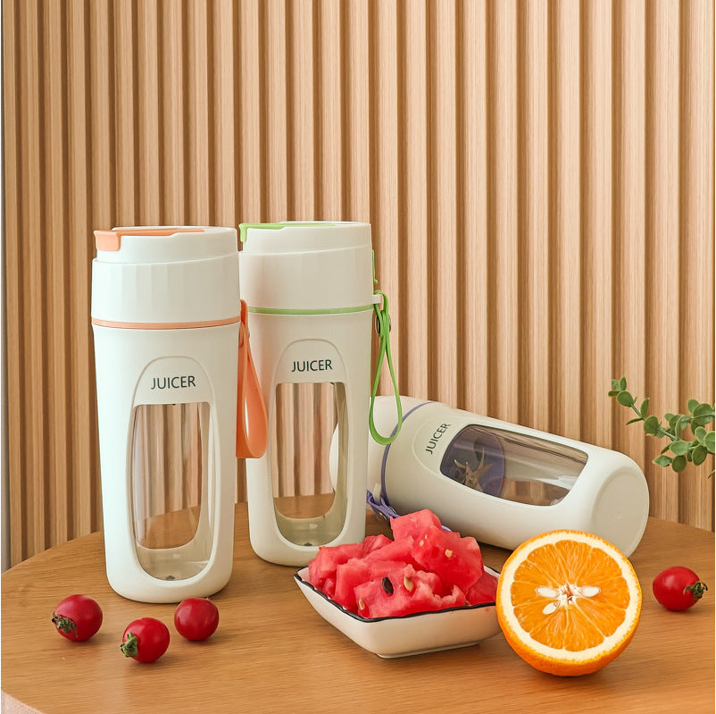 Portable Blender USB Rechargeable Juicer Cup – Mini Electric Smoothie Maker for Travel & Outdoor Use