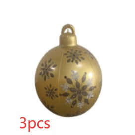 Large Christmas Decoration Balls for Festive Outdoor Displays