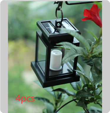 Solar Wind Lamp Outdoor – Hanging Garden Light for Yard, Patio & Balcony Decor