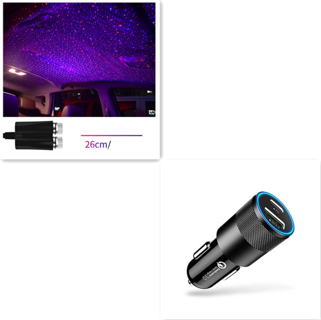 Auto Roof Star Projector Lights - Starry Sky Projector LED Night Lamp