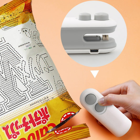 Rechargeable Handheld Heat Sealer – Portable Vacuum Chip Bag Sealer for Food Freshness