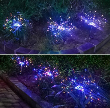 Solar Fireworks Garden Lights – Stunning Outdoor Decor