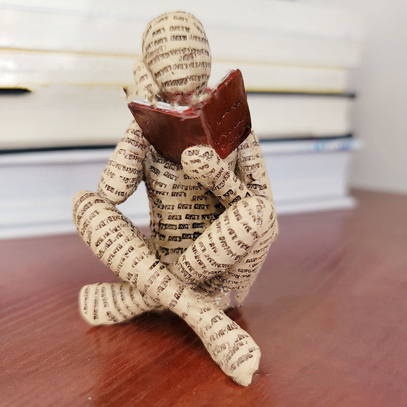 Reading Woman Statue – Graceful Art for Thoughtful Spaces