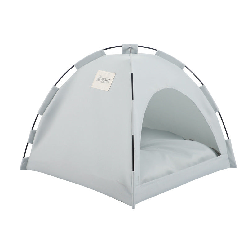 Cat & Dog Tent Bed – Cooling Pet House for Indoor Cats & Small Dogs