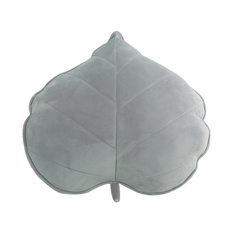 Stylish Heart Leaf Throw Cushion – Sofa Bed Pillow for Modern Home & Kids Room Decor
