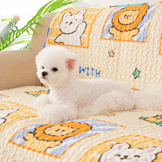 Ultra Soft Non-Slip Pet Bed Mat – Anti-Skid Cushion for Dogs & Cats