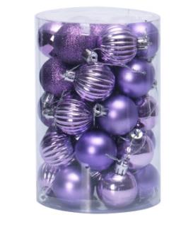 Christmas Ball Ornament Set – Beautiful Hanging Tree Decorations for Cozy Holiday Home