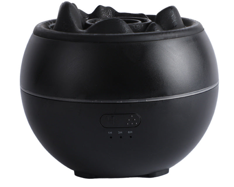 Ultrasonic Flame Humidifier – Essential Oil Diffuser for Home & Workspace