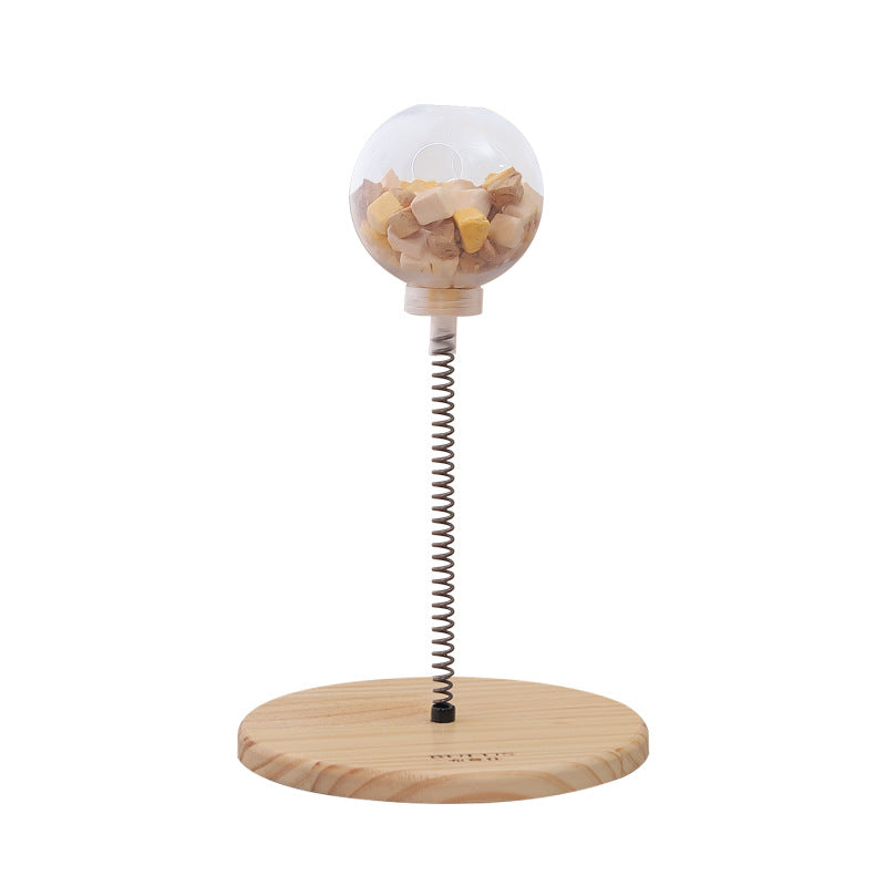 Pet Treat Dispenser Toy Cat – Interactive Slow Feeder Catnip Puzzle Game