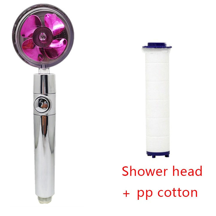 Luxury Rotating Shower Head – High Pressure, Water-Saving, Bathroom Upgrade