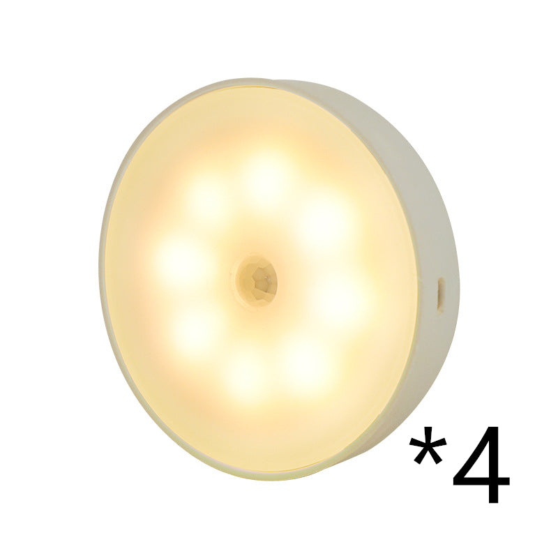Wireless USB Motion Sensor Light – Rechargeable LED Puck Light
