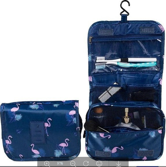 Travel Cosmetic Bag Organizer Case – Makeup & Toiletry Storage Bag for Women & Beauty Essentials