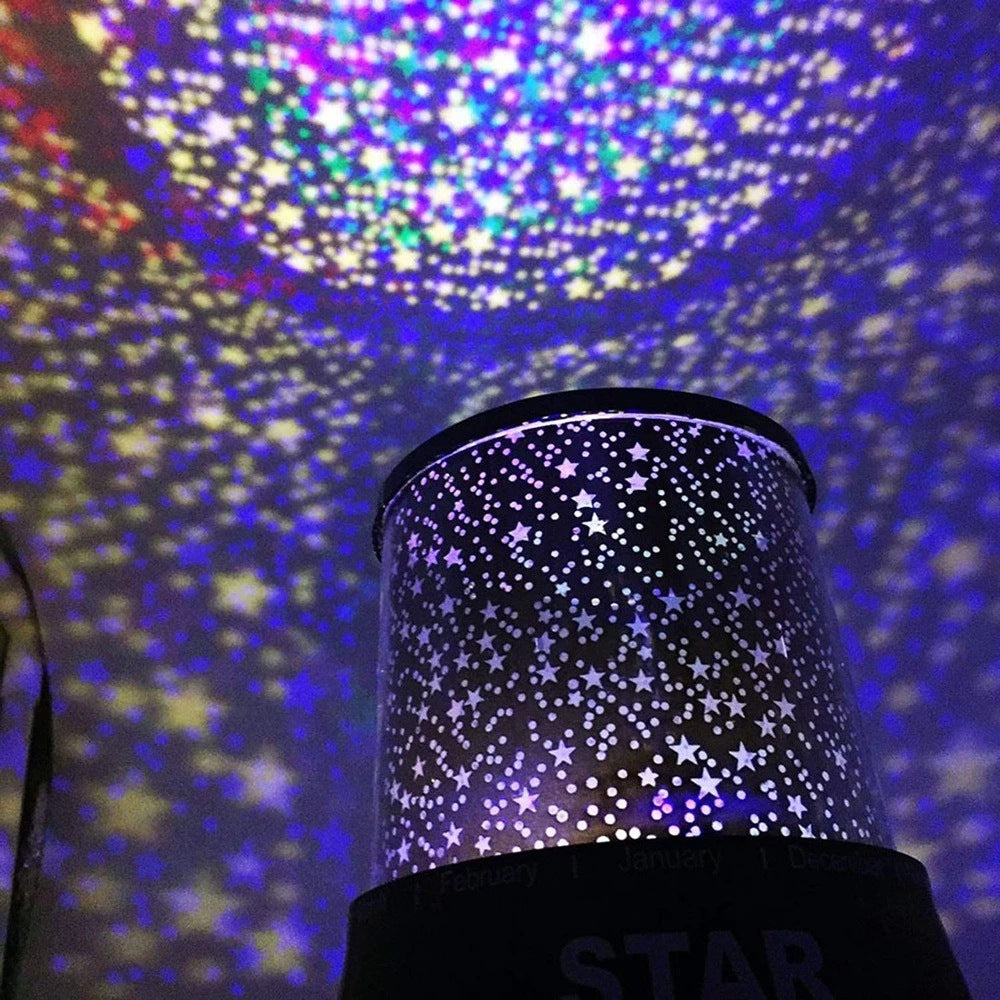 LED Galaxy Star Projector – Fantasy Night Light