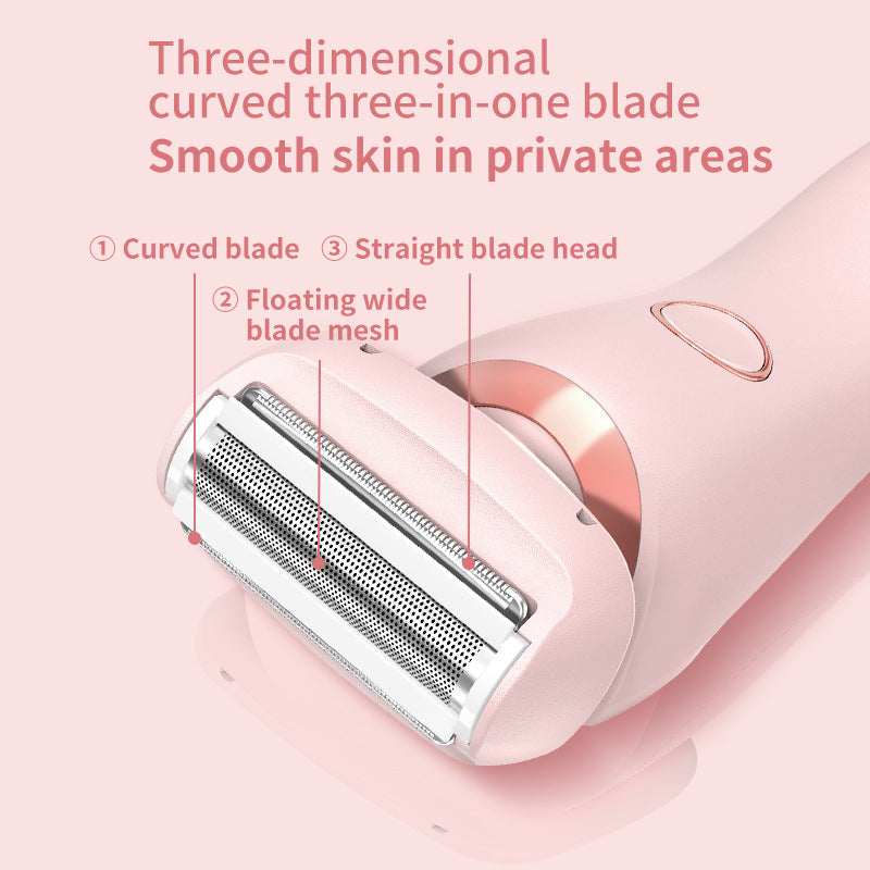 All-in-One Hair Removal Solution – 2-in-1 Epilator & Electric Razor for Women