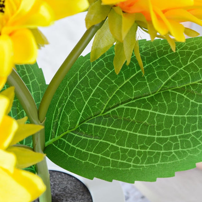 Sunflower LED Night Light – Rechargeable Decorative Desk Lamp for Home & Bedroom Decor