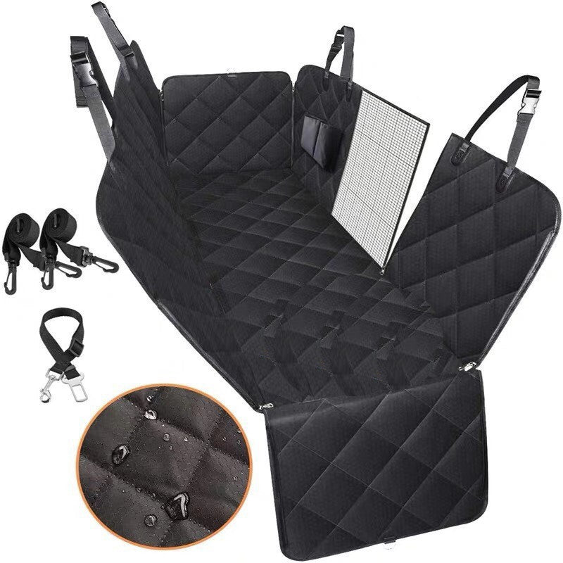 Dog Car Seat Cover Waterproof Hammock – Durable Back Seat Protector for Dogs
