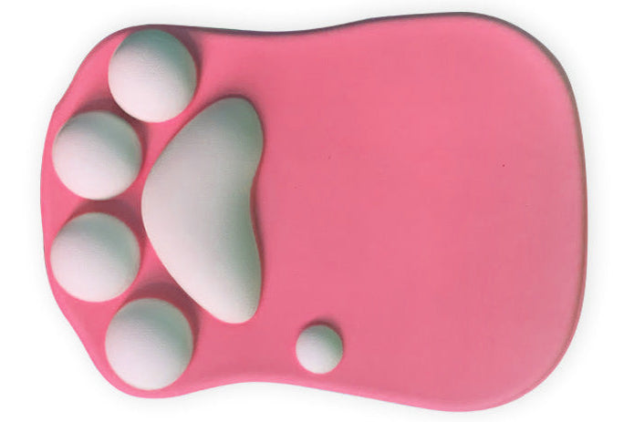 Soft Silicone Cat Paw Mouse Pad – Cute Wrist Cushion for Gamers and Students