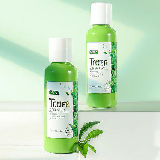 Green Tea Moisturizing Toner 100ml – Anti-Acne, Oil Control & Deep Hydration Korean Skincare Essential