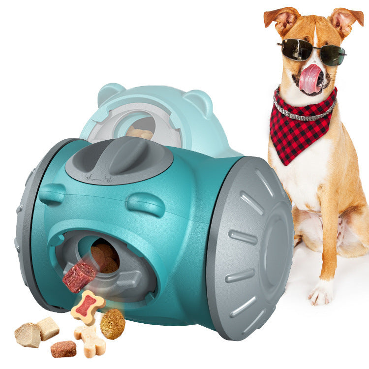 Interactive Pet Feeding Toy – Dog Tumbler Puzzle Slow Feeder for Mental Stimulation Training