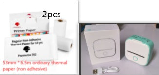 Mini Label & Photo Printer – Easy, Quick, Portable