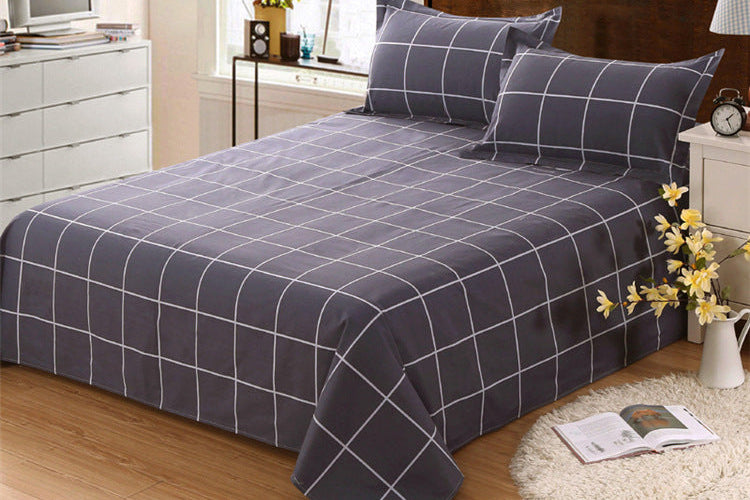 Soft Cartoon Bed Sheets – Single Piece Bedding for Kids, Teens & Dorm Rooms