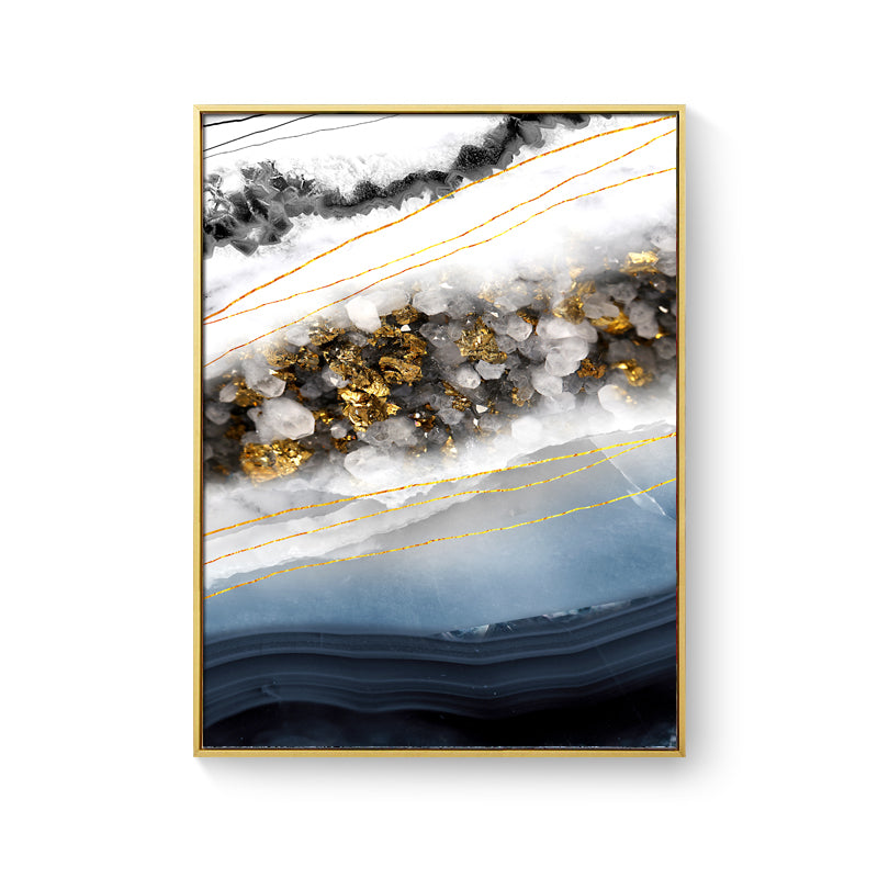 Minimalist Marble Wall Art Canvas – Modern Abstract Decor for Living Room & Bedroom