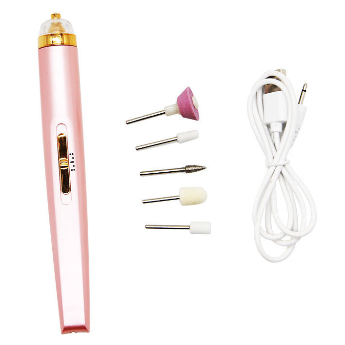 Portable Nail Drill Machine – USB Rechargeable Manicure & Pedicure Kit