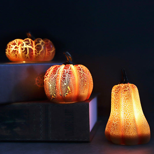 Glowing Pumpkin Lantern to Delight Halloween Guests