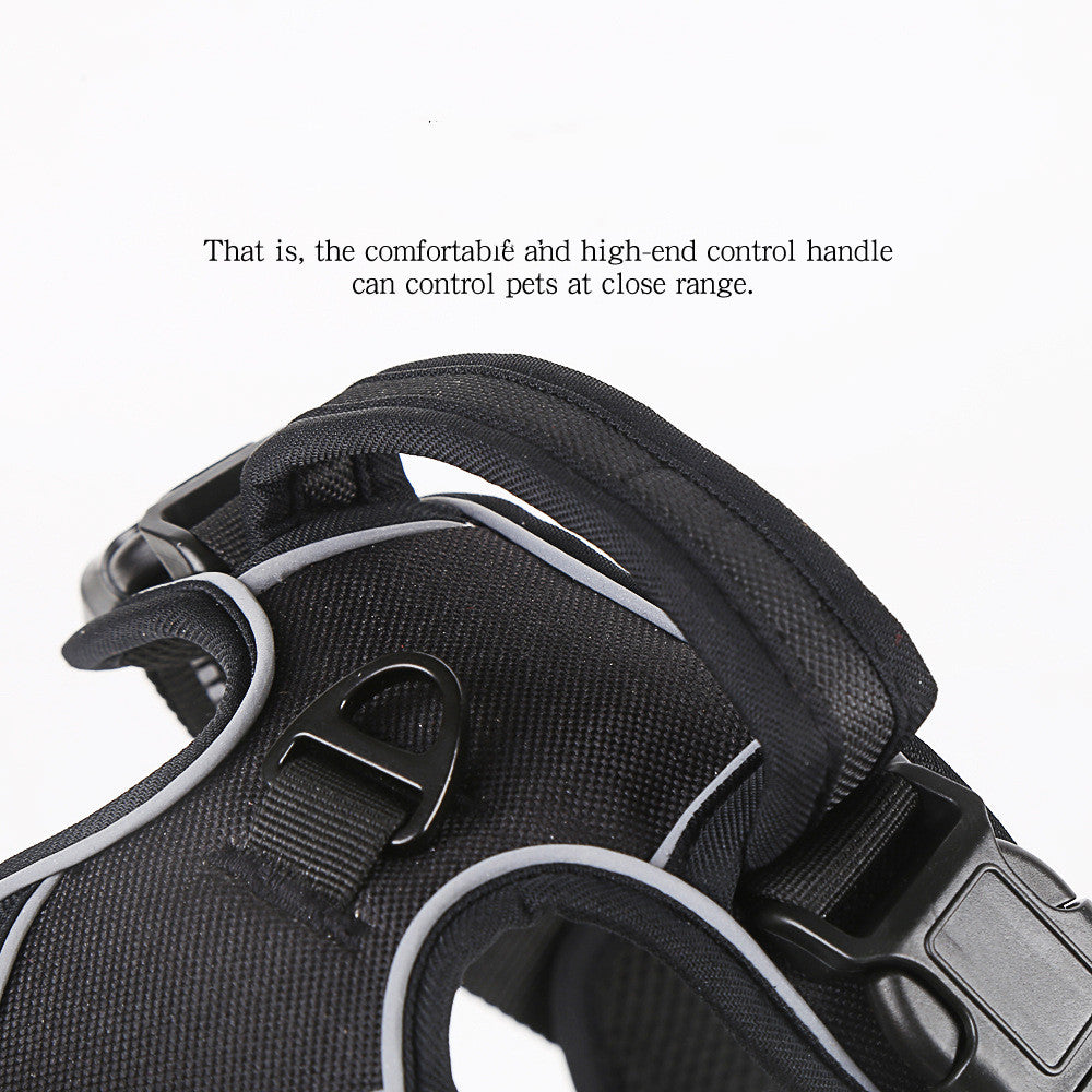 No Pull Dog Harness – Breathable Reflective Vest for Safe Walking & Training