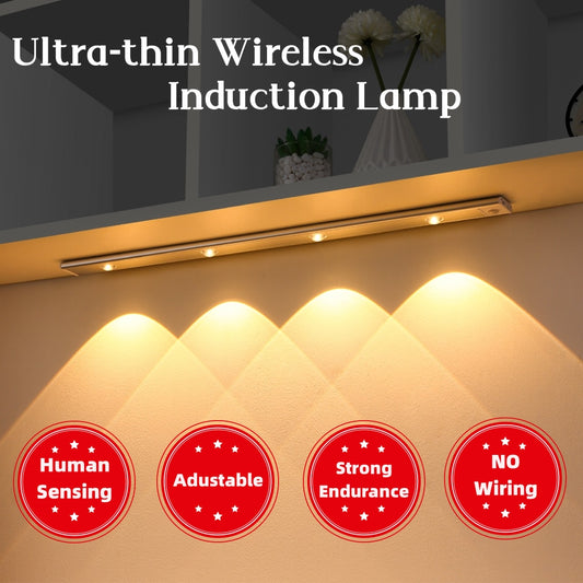 Best Motion Sensor LED Light – Wireless USB Rechargeable Closet & Cabinet Lighting