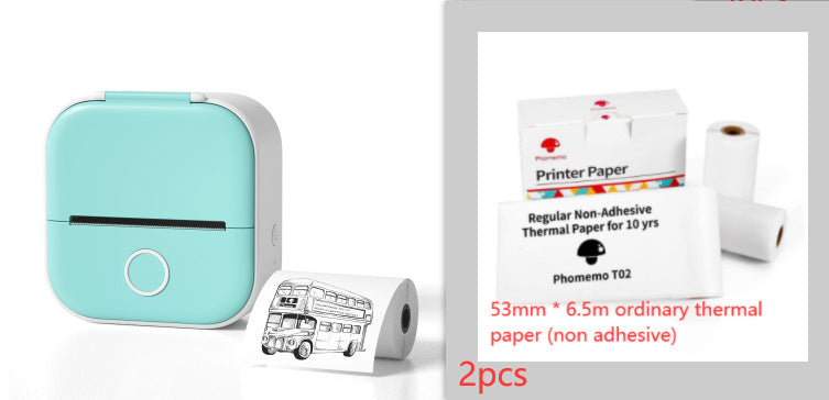 Mini Label & Photo Printer – Easy, Quick, Portable