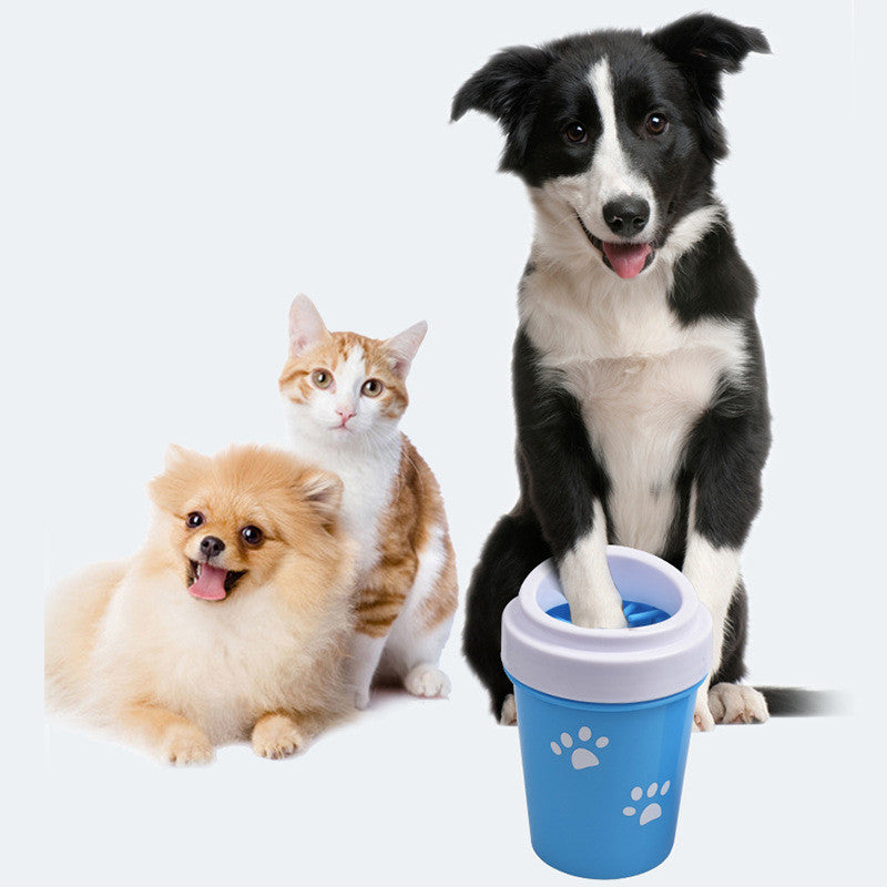 Silicone Pet Paw Washer – Dog Foot Cleaner Cup for Quick Mud & Dirt Removal