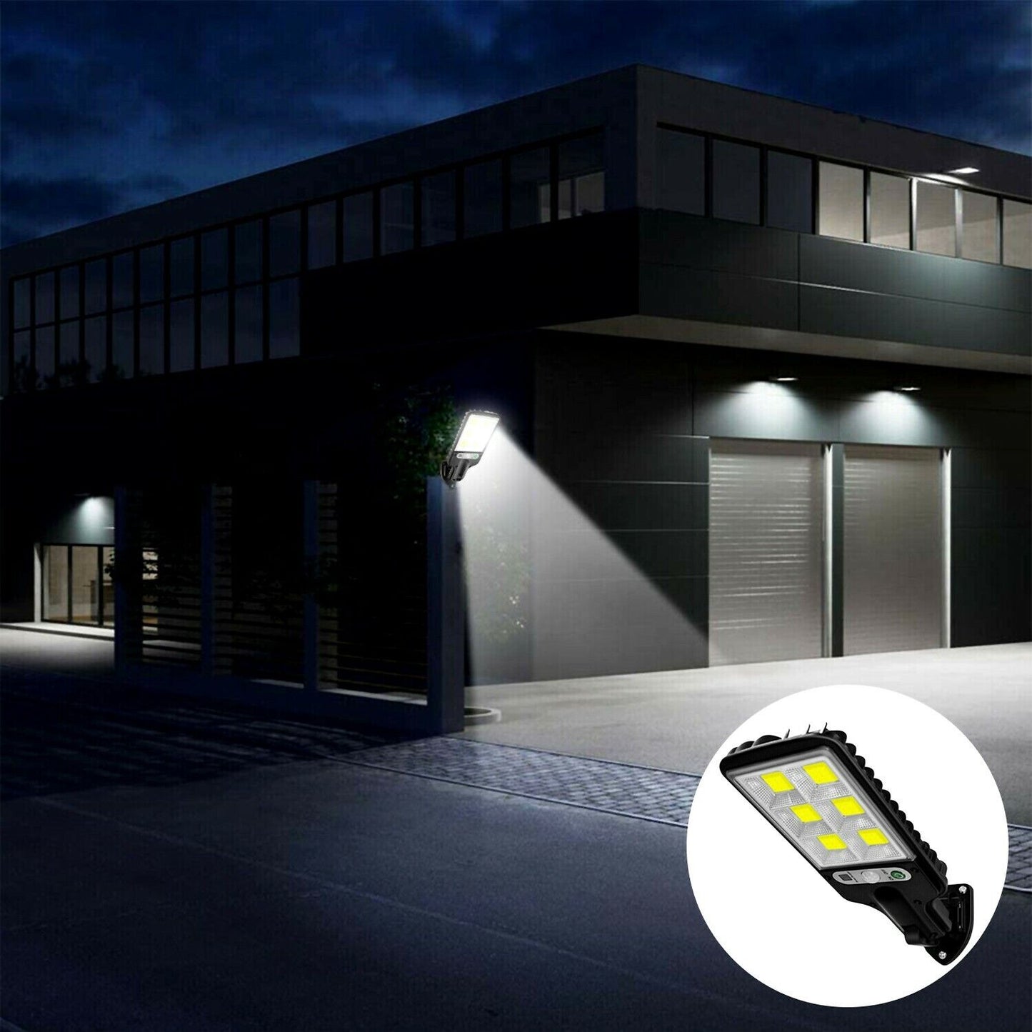 Solar LED Motion Sensor Light – Outdoor Wall Lamp for Garden, Yard & Home Security
