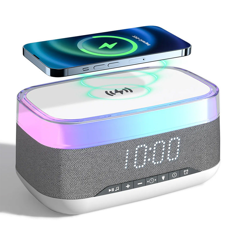Alarm Clock That Lights, Plays & Powers You Up