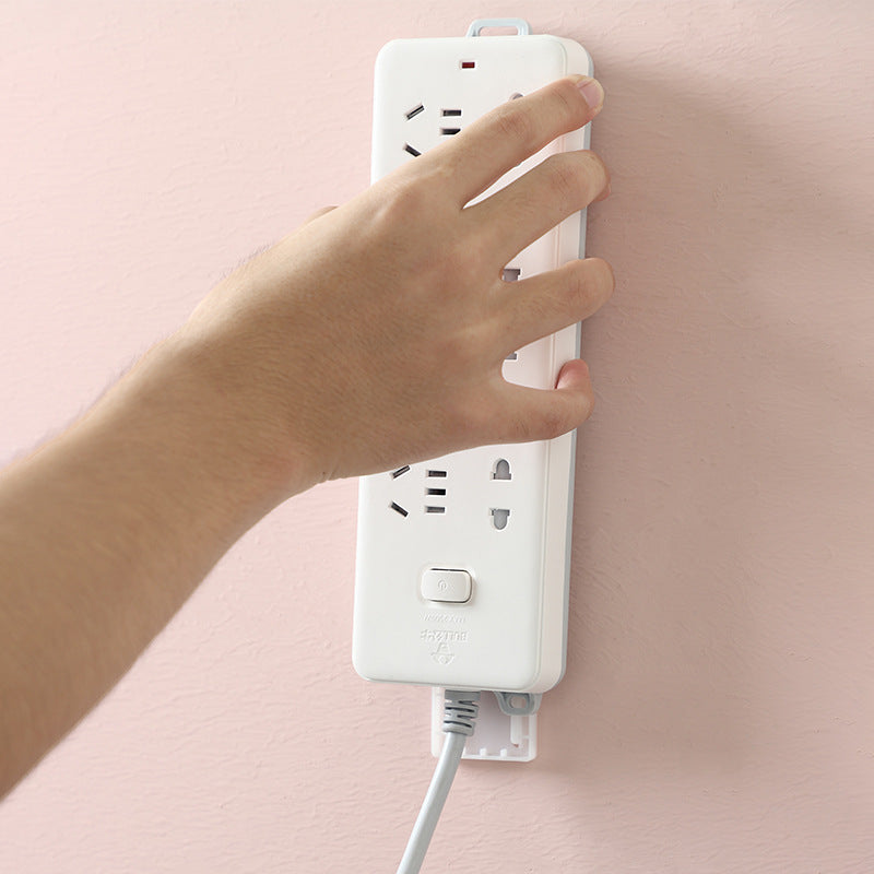 Easy Install Wall Socket Storage Rack – No Drill Cable Holder Organizer for Home Efficiency
