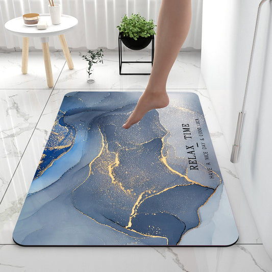 Diatomite Bathroom Mat – Fast Dry Super Absorbent Anti-Slip Floor Rug