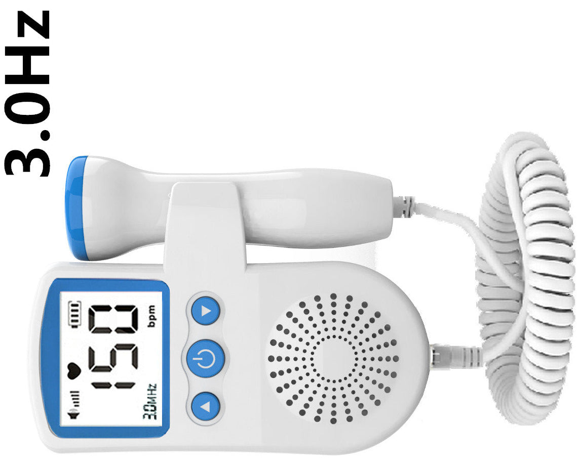 Fetal Heartbeat Monitor – Pregnancy Baby Doppler for Home Use