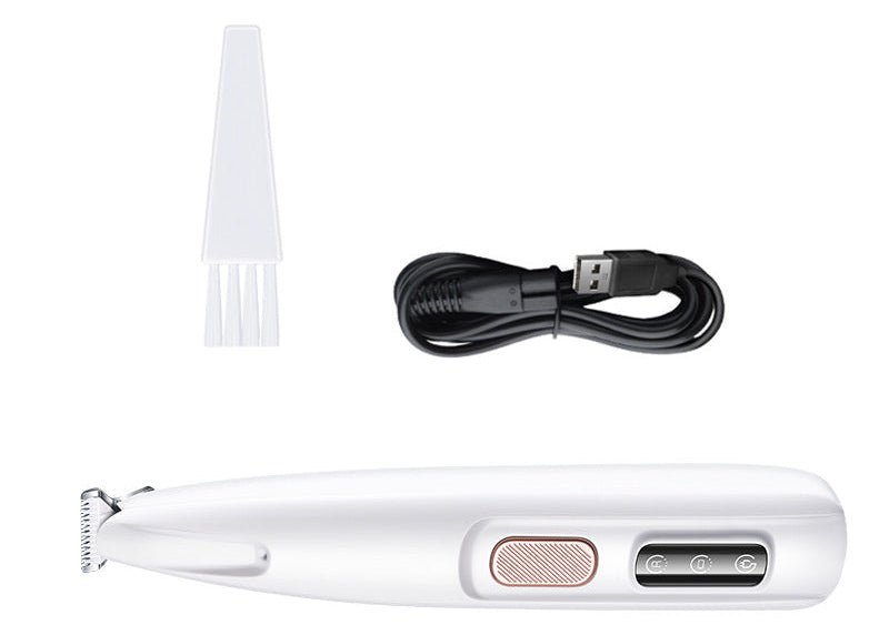 Waterproof Pet Paw Trimmer LED – Dog Hair Clipper for Safe & Easy Home Grooming