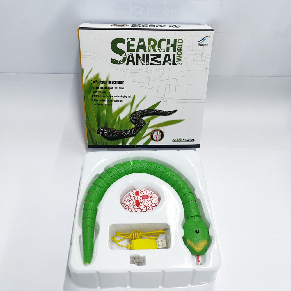 Smart Interactive Cat Toy – Automatic USB Snake Teaser for Cats & Dogs