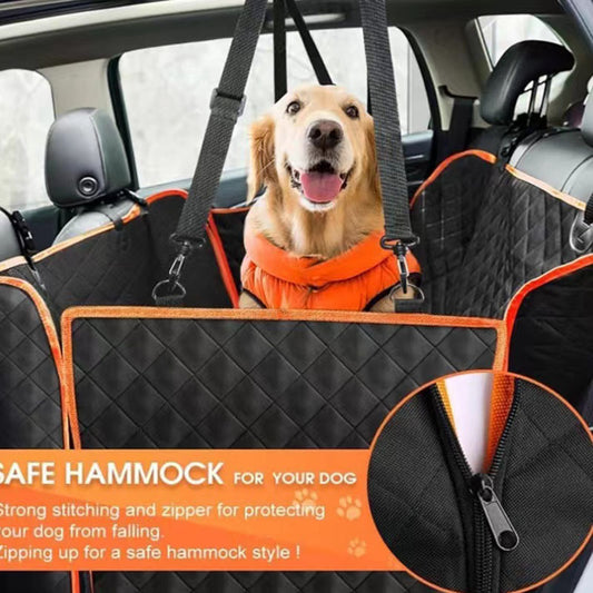 Dog Car Seat Protector – Waterproof Rear Seat Cover for Clean & Safe Pet Travel
