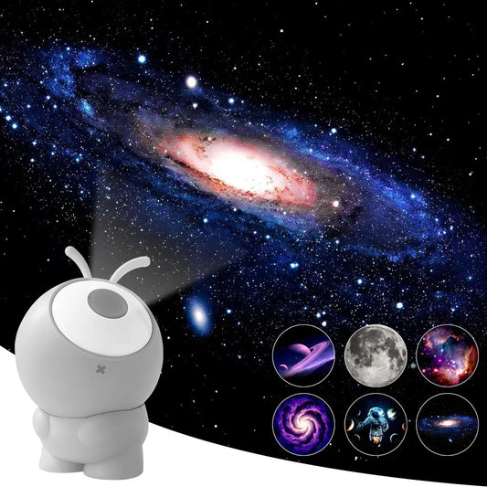 Rechargeable Galaxy Projector Lamp – Starry Sky Night Light