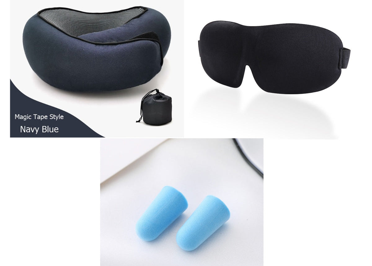 Comfort Travel Neck Pillow – Portable U-Shaped Cushion