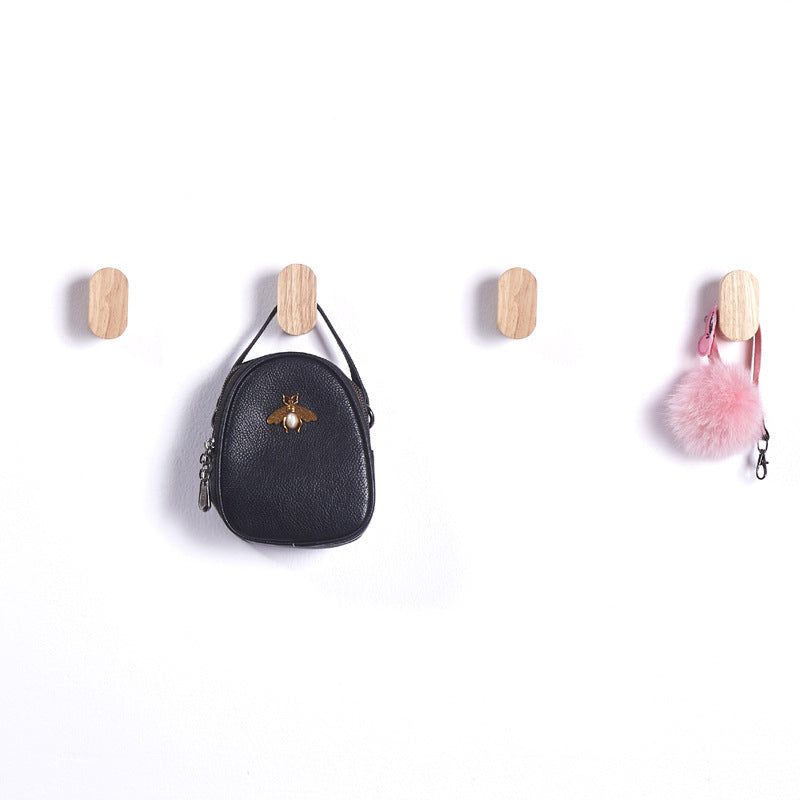 Decorative Wooden Wall Hooks – Stylish Wall Hook Rack for Coats, Hats & Home Organization